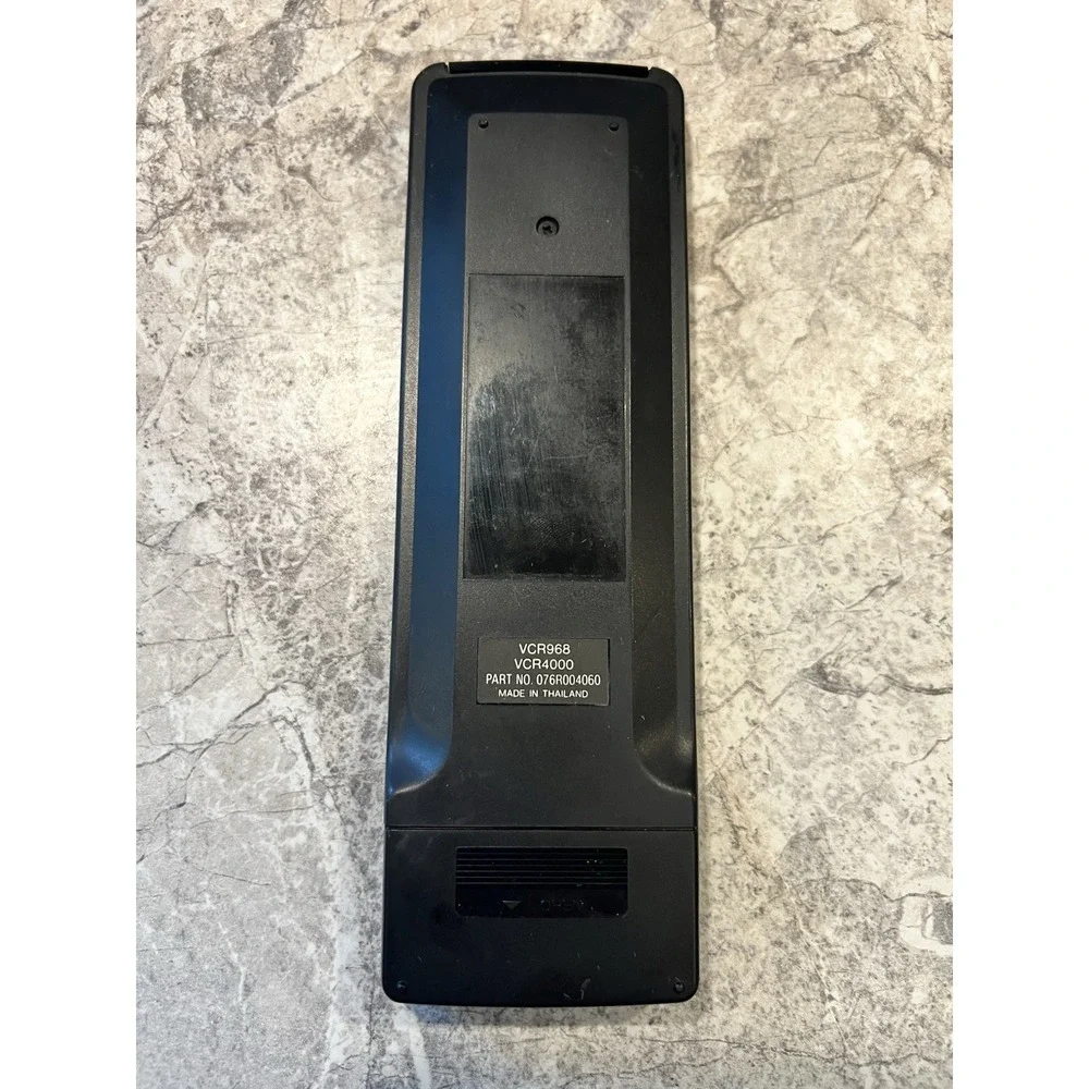 Emerson VCR968 VCR4000 OEM VCR Remote Control 076R004060 Genuine